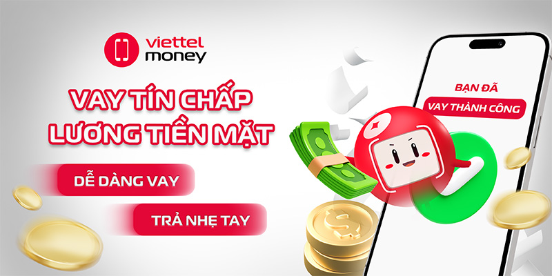 vay tín chấp lương tiền mặt