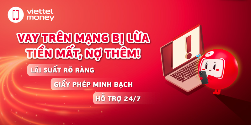 Đừng để vay trên mạng bị lừa phá hỏng tài chính bạn