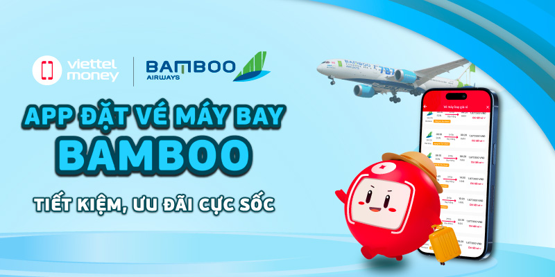 App đặt vé máy bay Bamboo