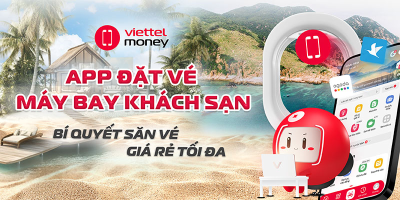 app đặt vé máy bay khách sạn