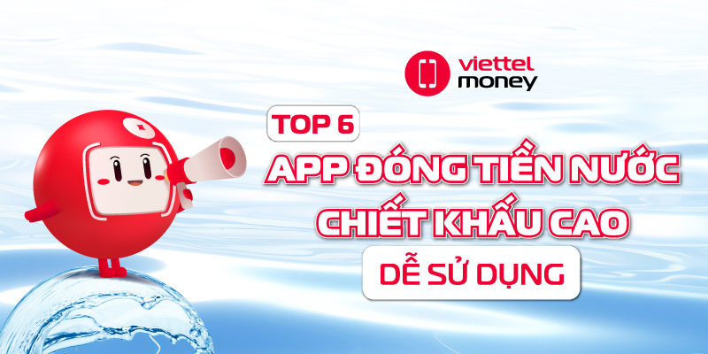 app đóng tiền nước chiết khấu