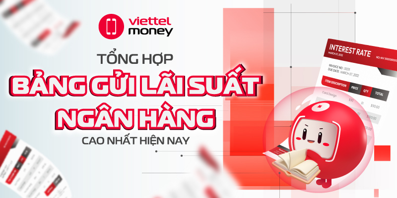 bảng gửi lãi suất ngân hàng