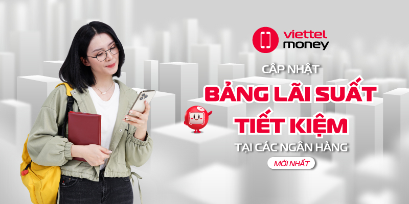 bảng lãi suất tiết kiệm