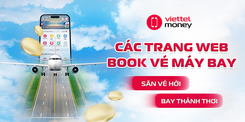 các trang web book vé máy bay