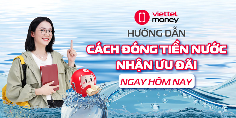 cách đóng tiền nước nhận ưu đãi
