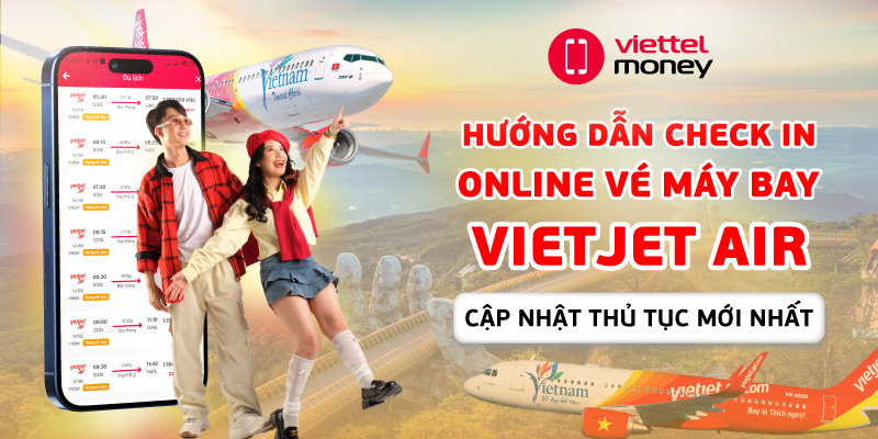 check in online vé máy bay vietjet