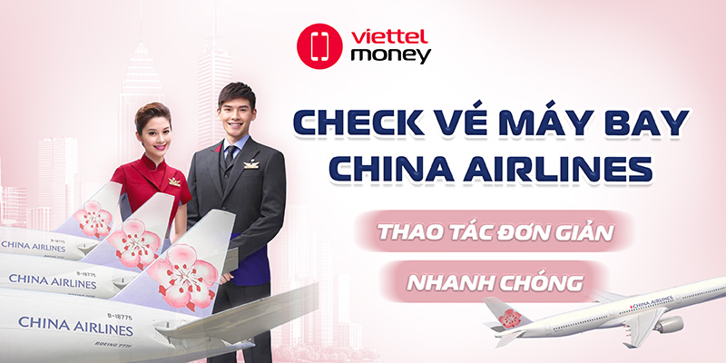 check vé máy bay china airlines