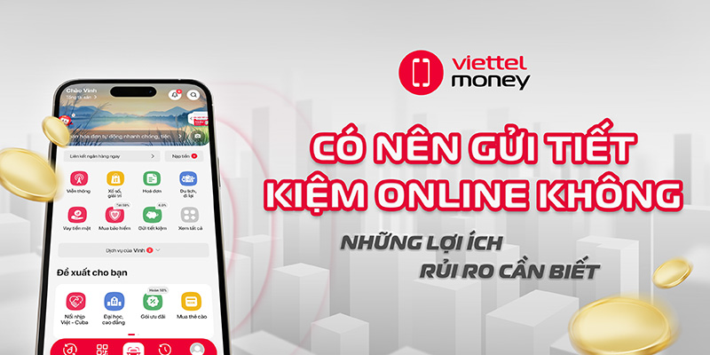 có nên gửi tiết kiệm online không