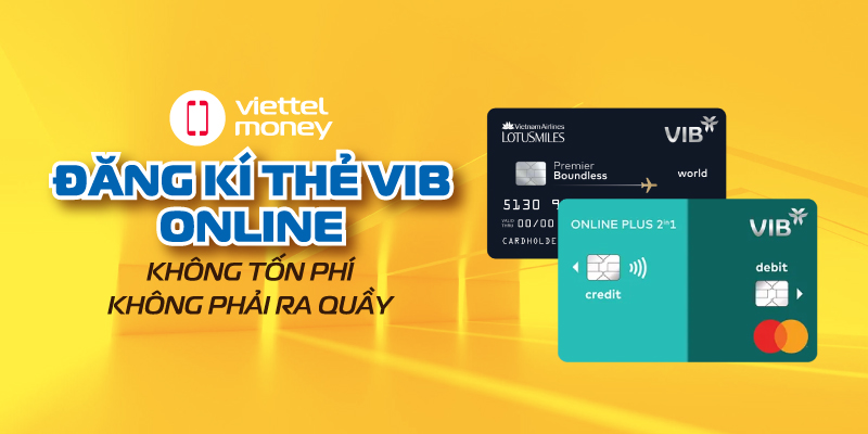 đăng kí thẻ vib