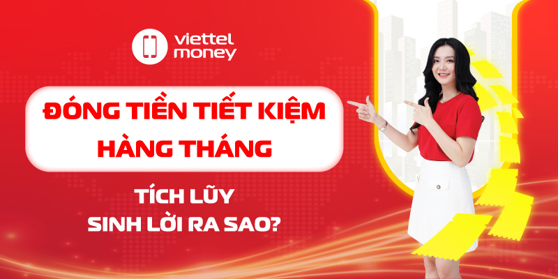 đóng tiền tiết kiệm hàng tháng