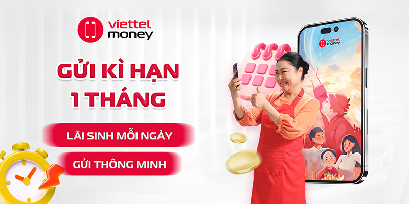 gửi kỳ hạn 1 tháng