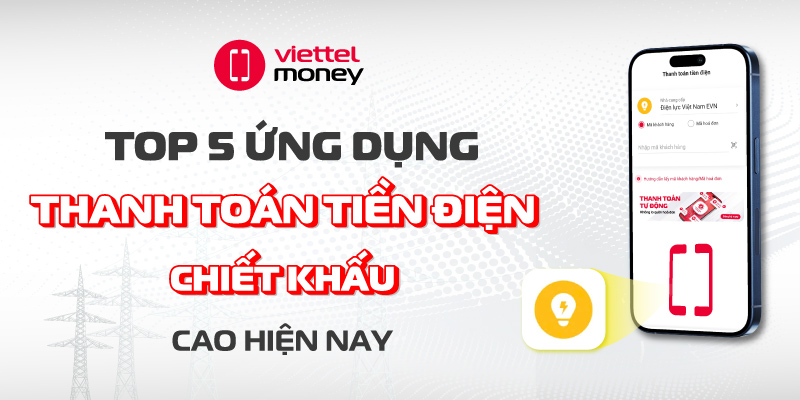 Thanh toán tiền điện chiết khấu