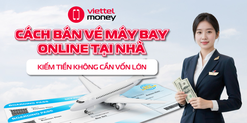 bán vé máy bay online tại nhà