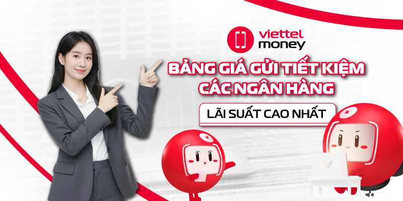 bảng giá gửi tiết kiệm các ngân hàng
