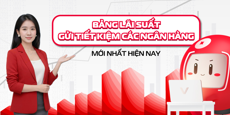 bảng lãi suất gửi tiết kiệm các ngân hàng