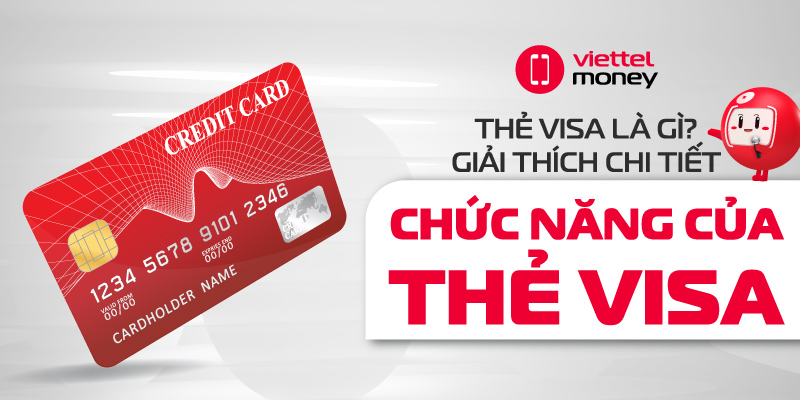 chức năng của thẻ visa