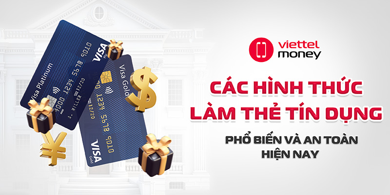hình thức làm thẻ tín dụng