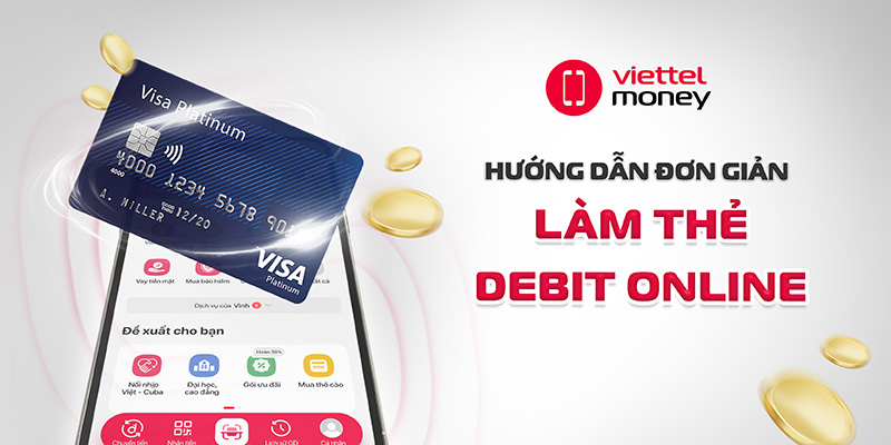 làm thẻ debit online
