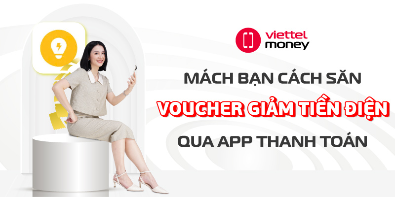 Voucher giảm tiền điện
