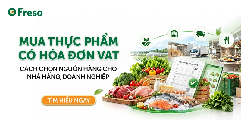 Mua thực phẩm có hóa đơn VAT