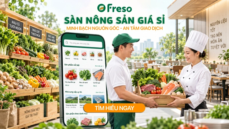 Sàn nông sản giá sỉ Freso