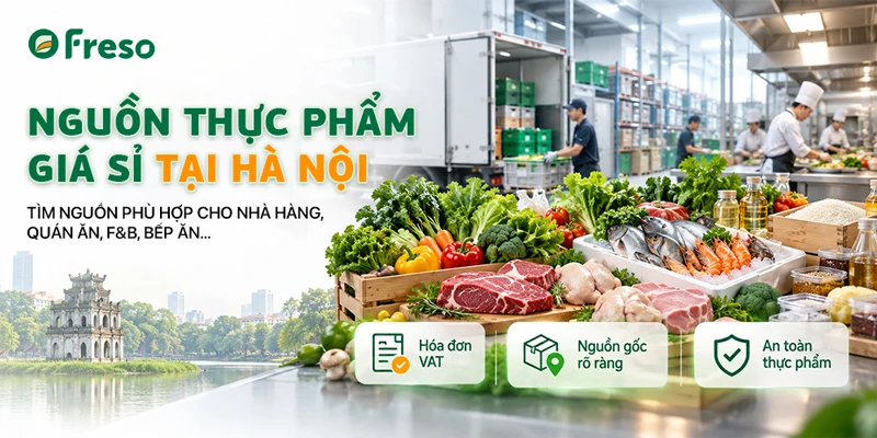 Nguồn thực phẩm giá sỉ tại Hà Nội