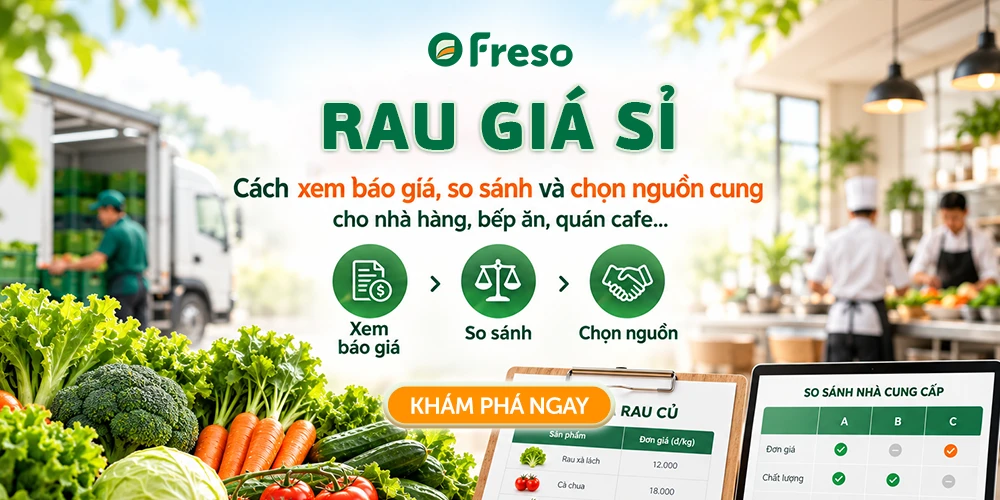 Rau giá sỉ